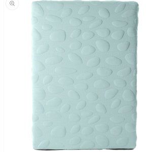 NWOT Nook Pebble Pure Mini Crib Mattress COVER ONLY - Sea Glass